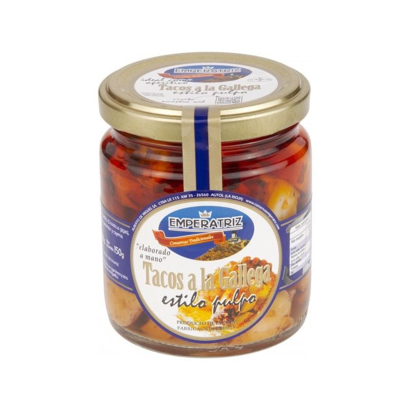 TACOS A LA GALLEGA EN ACEITE GIRASOL TARRO 230g